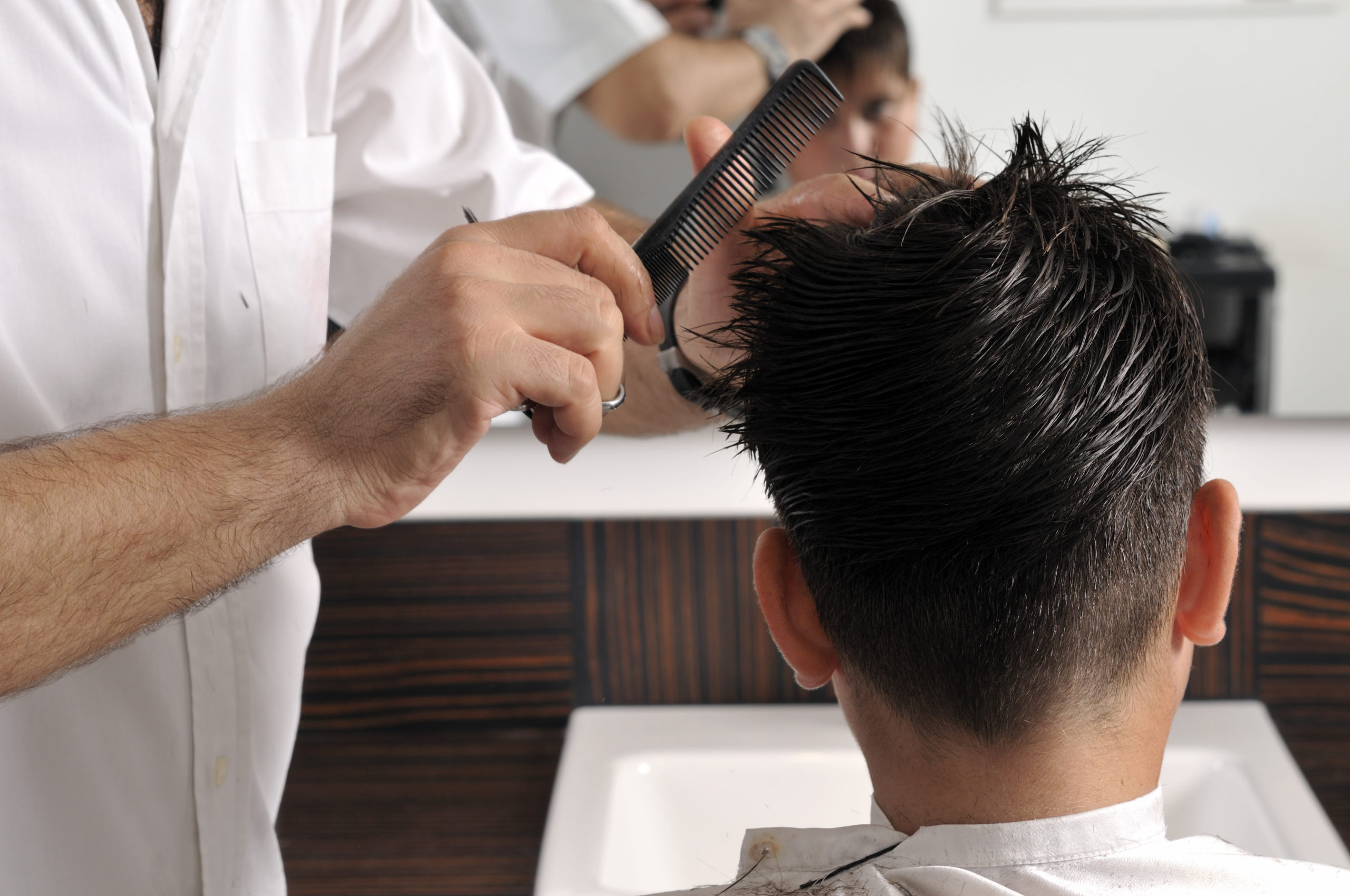 men's haircuts in Geneva, OH